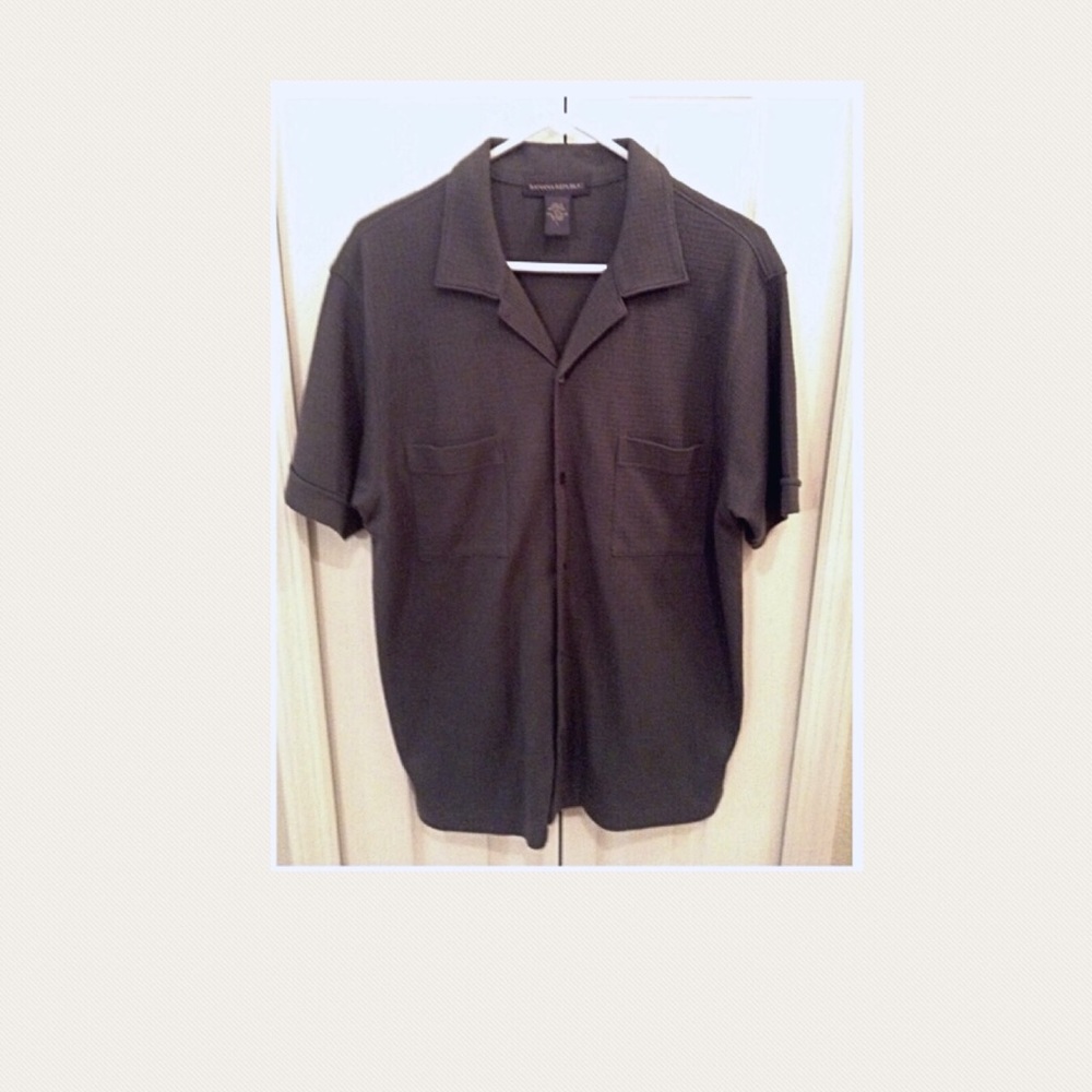 Banana Republic Short Sleeve Shirt Size L